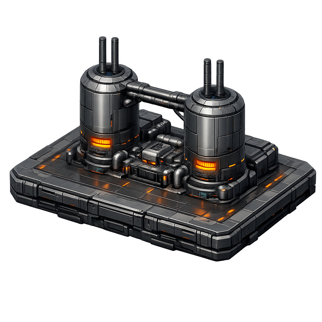 Terran refinery structure